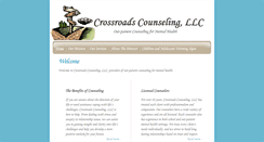 Desktop Screenshot of crossroadscounselingllc.com
